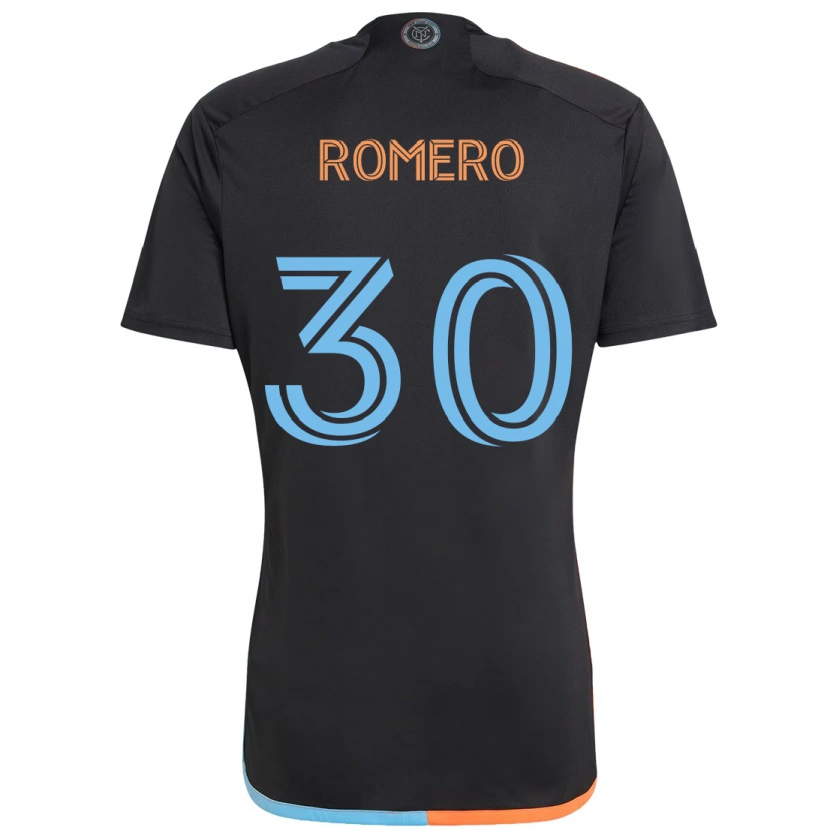 Danxen Męski Tomás Romero #30 Jasnoniebieski Wyjazdowa Koszulka 2025/26 Koszulki Klubowe