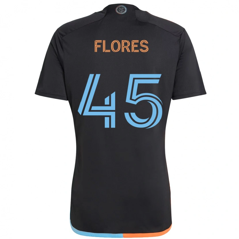 Danxen Męski Brian Flores #45 Jasnoniebieski Wyjazdowa Koszulka 2025/26 Koszulki Klubowe