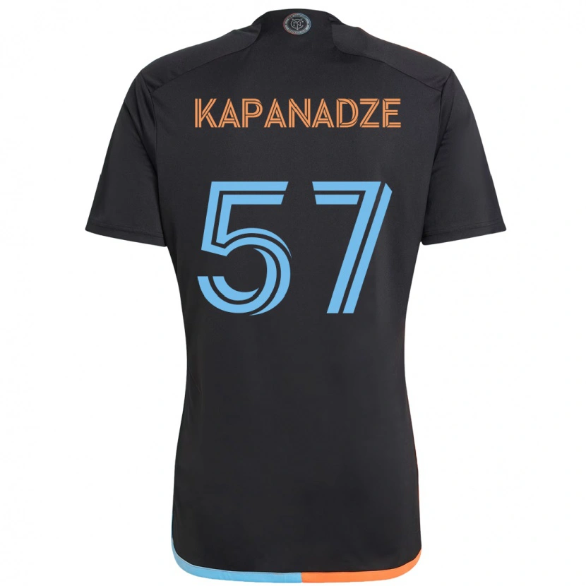Danxen Męski Nicholas Kapanadze #57 Jasnoniebieski Wyjazdowa Koszulka 2025/26 Koszulki Klubowe
