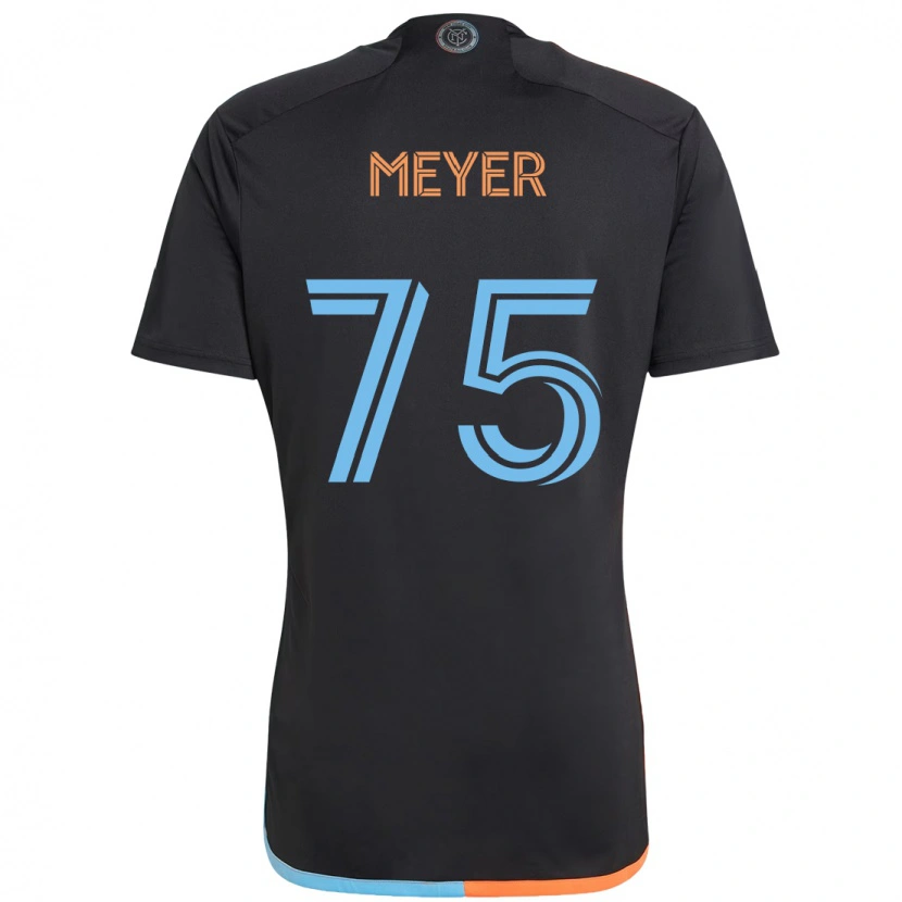 Danxen Męski Will Meyer #75 Jasnoniebieski Wyjazdowa Koszulka 2025/26 Koszulki Klubowe