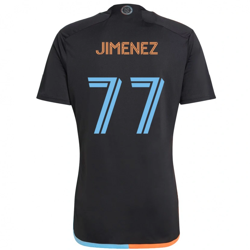 Danxen Męski Jonathan Jiménez #77 Jasnoniebieski Wyjazdowa Koszulka 2025/26 Koszulki Klubowe