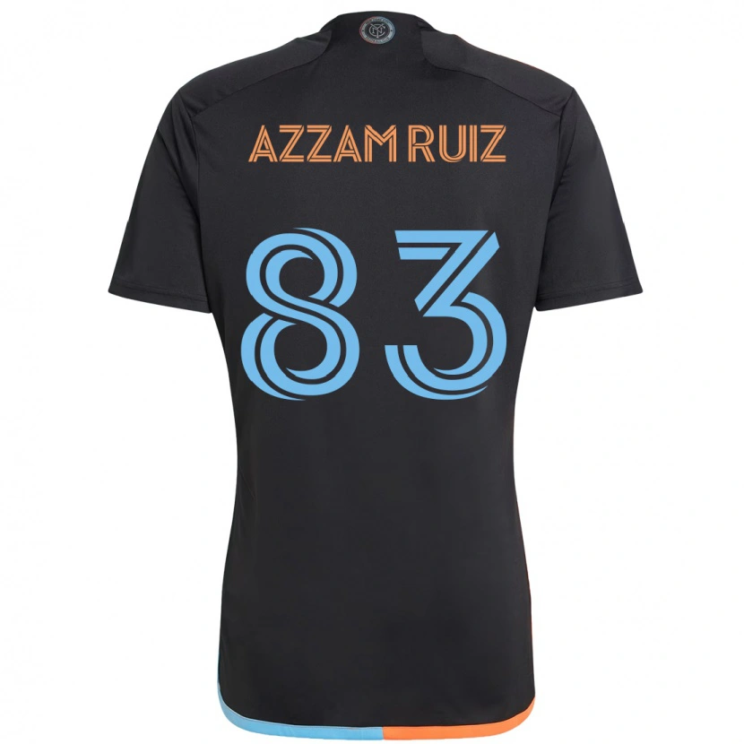Danxen Męski Camil Azzam Ruiz #83 Jasnoniebieski Wyjazdowa Koszulka 2025/26 Koszulki Klubowe