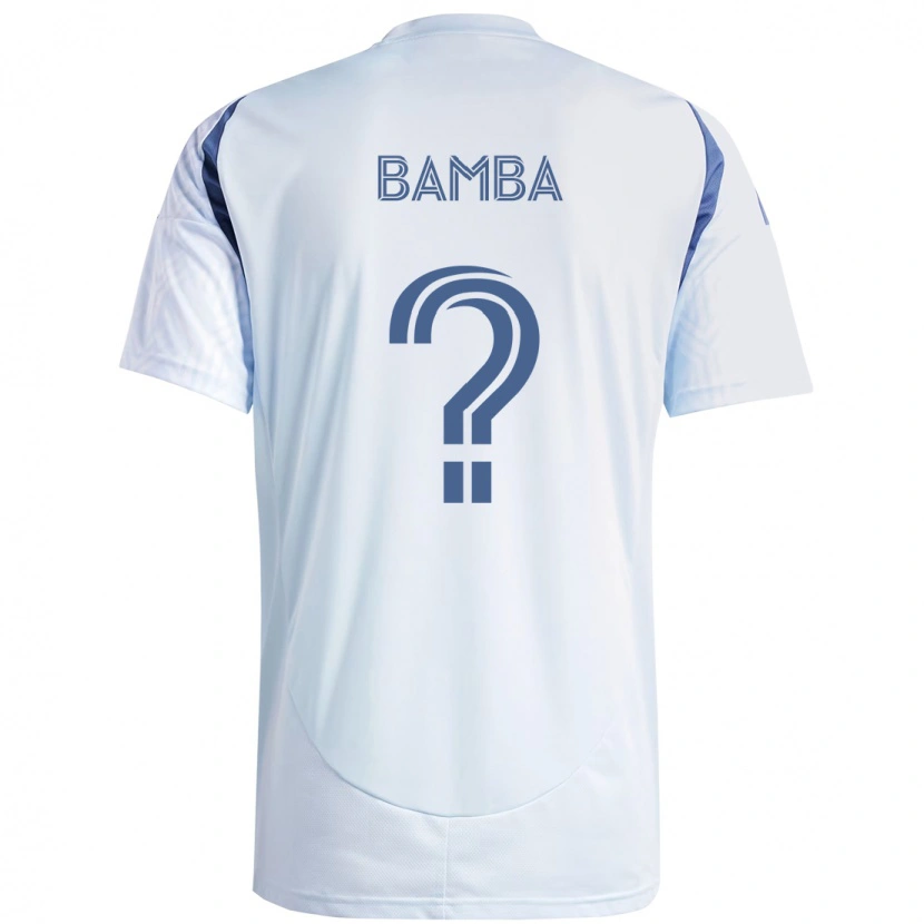 Danxen Męski Jonathan Bamba #0 Czerwony Biały Wyjazdowa Koszulka 2025/26 Koszulki Klubowe