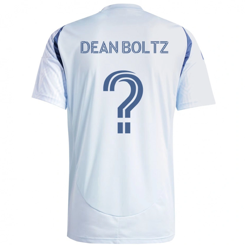 Danxen Męski Dean Boltz #0 Czerwony Biały Wyjazdowa Koszulka 2025/26 Koszulki Klubowe