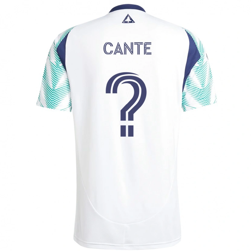 Danxen Męski Jonathan Cante #0 Niebieski Czerwony Wyjazdowa Koszulka 2025/26 Koszulki Klubowe