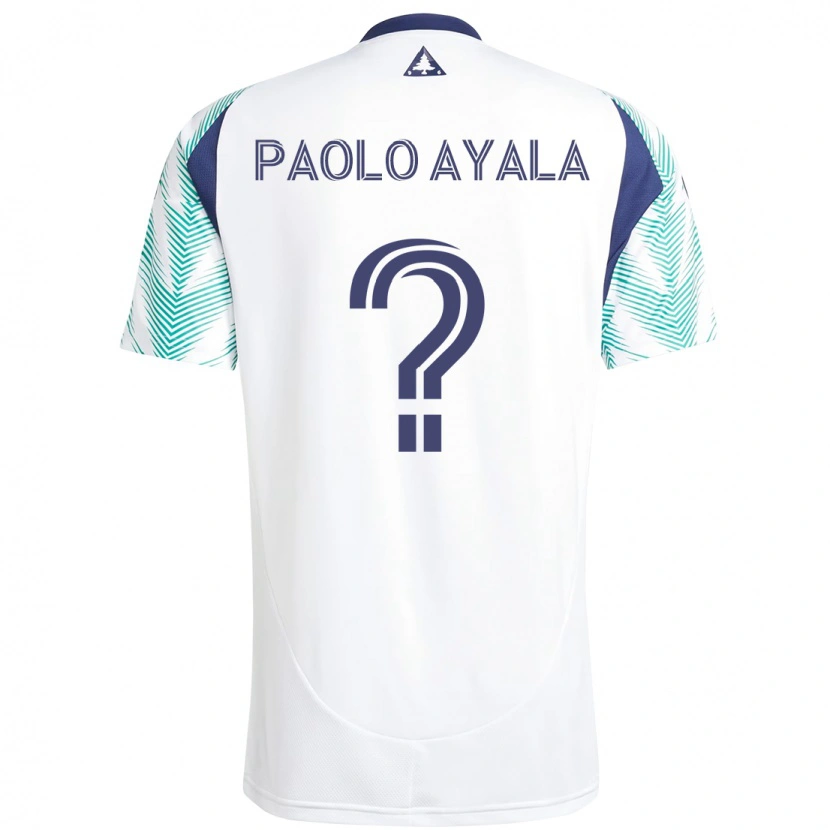 Danxen Męski Paolo Ayala #0 Niebieski Czerwony Wyjazdowa Koszulka 2025/26 Koszulki Klubowe