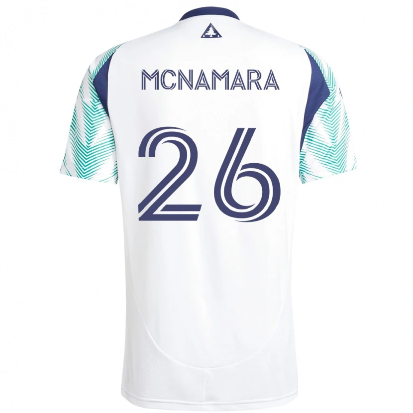 Danxen Męski Tommy Mcnamara #26 Niebieski Czerwony Wyjazdowa Koszulka 2025/26 Koszulki Klubowe