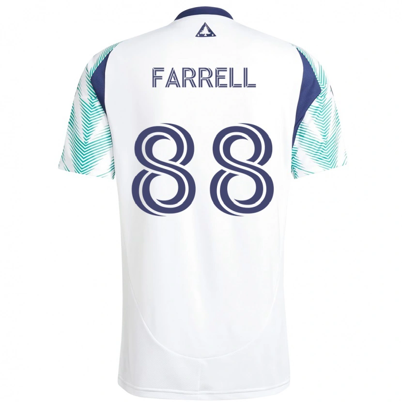Danxen Męski Andrew Farrell #88 Niebieski Czerwony Wyjazdowa Koszulka 2025/26 Koszulki Klubowe