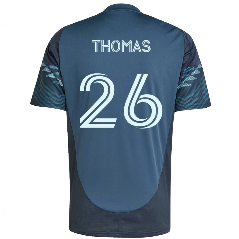 Danxen Męski Andrew Thomas #26 Zielony Biały Wyjazdowa Koszulka 2025/26 Koszulki Klubowe