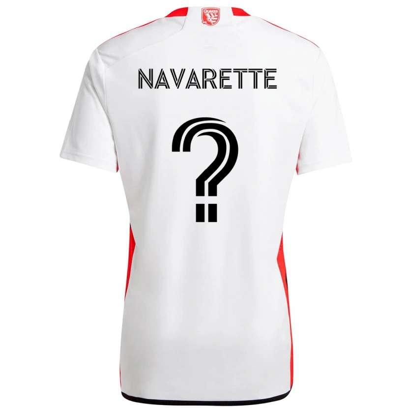 Danxen Męski Samuel Navarette #0 Czarny Ciemnoniebieski Wyjazdowa Koszulka 2025/26 Koszulki Klubowe