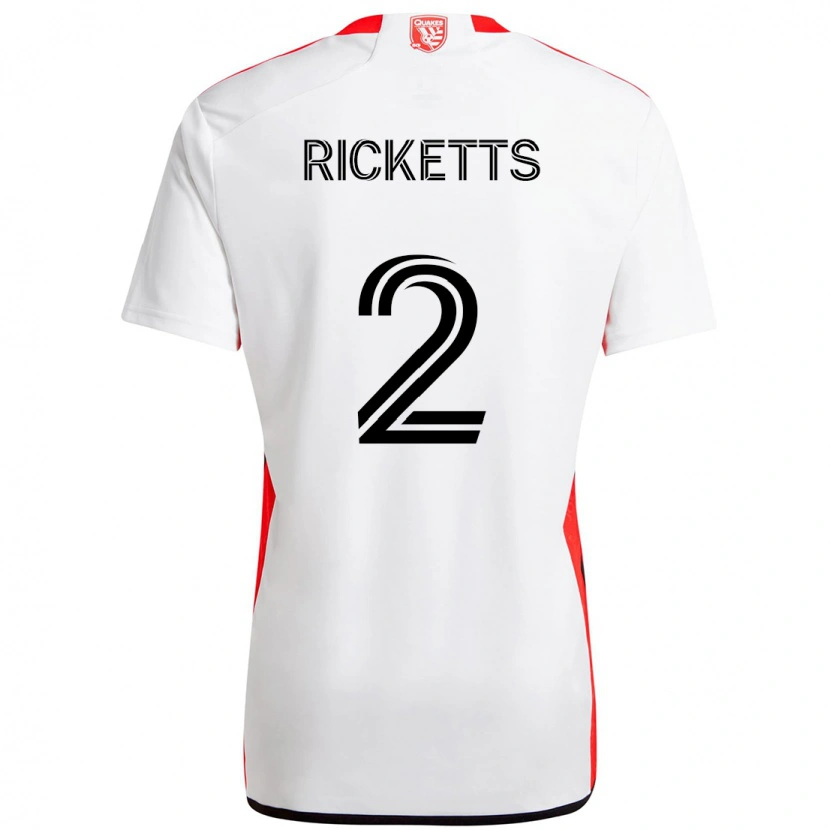 Danxen Męski Jamar Ricketts #2 Czarny Ciemnoniebieski Wyjazdowa Koszulka 2025/26 Koszulki Klubowe