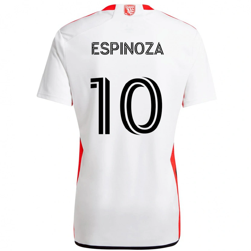 Danxen Męski Cristian Espinoza #10 Czarny Ciemnoniebieski Wyjazdowa Koszulka 2025/26 Koszulki Klubowe