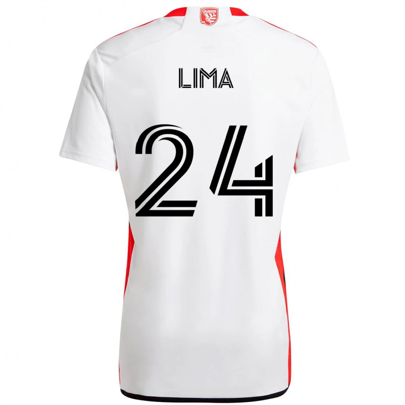 Danxen Męski Nick Lima #24 Czarny Ciemnoniebieski Wyjazdowa Koszulka 2025/26 Koszulki Klubowe