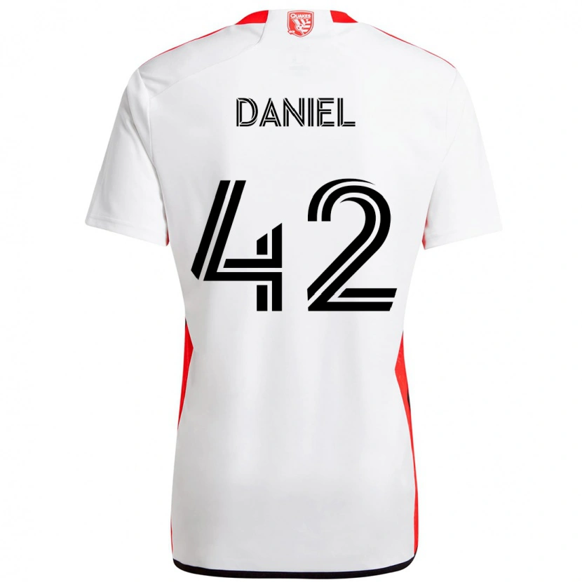 Danxen Męski Daniel #42 Czarny Ciemnoniebieski Wyjazdowa Koszulka 2025/26 Koszulki Klubowe