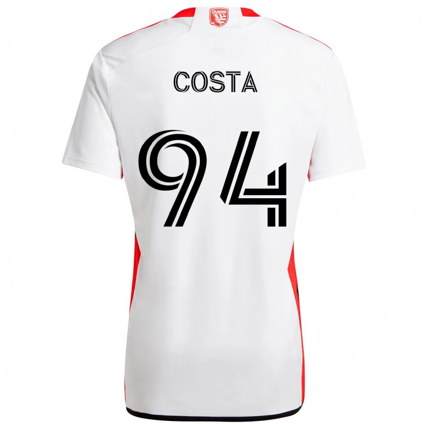 Danxen Męski Vítor Costa #94 Czarny Ciemnoniebieski Wyjazdowa Koszulka 2025/26 Koszulki Klubowe