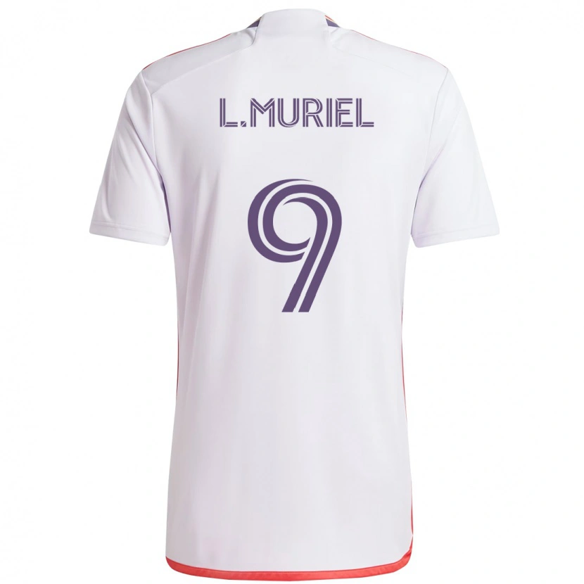 Danxen Męski Luis Muriel #9 Fioletowy Biały Wyjazdowa Koszulka 2025/26 Koszulki Klubowe
