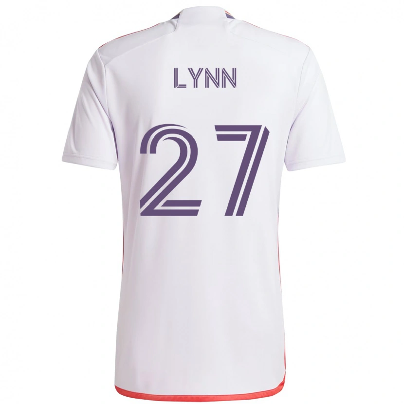 Danxen Męski Jack Lynn #27 Fioletowy Biały Wyjazdowa Koszulka 2025/26 Koszulki Klubowe