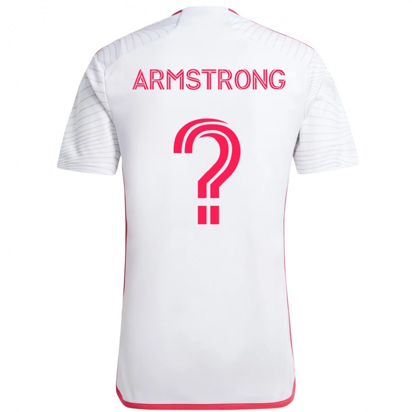 Danxen Męski Dida Armstrong #0 Biały Magenta Wyjazdowa Koszulka 2025/26 Koszulki Klubowe