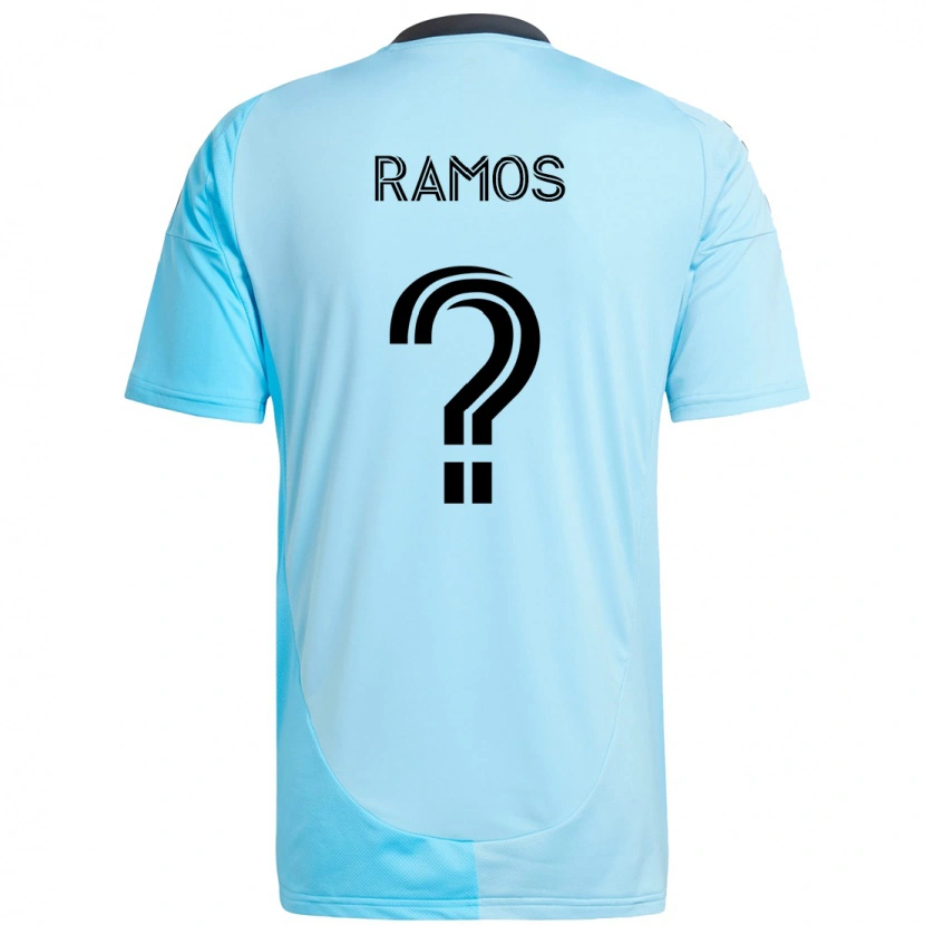 Danxen Męski Jason Ramos #0 Czarny Niebieski Wyjazdowa Koszulka 2025/26 Koszulki Klubowe