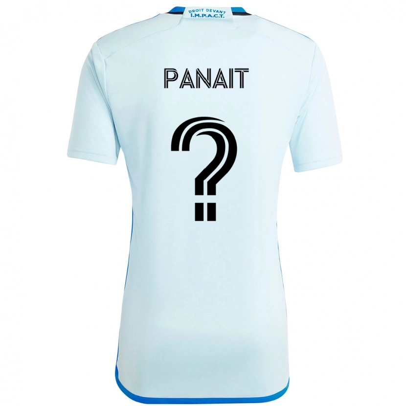 Danxen Męski Daniel Panait #0 Ciemnoniebieski Czarny Wyjazdowa Koszulka 2025/26 Koszulki Klubowe