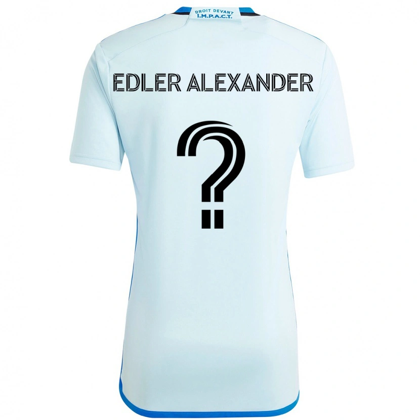 Danxen Męski Guesly Edler Alexander #0 Ciemnoniebieski Czarny Wyjazdowa Koszulka 2025/26 Koszulki Klubowe