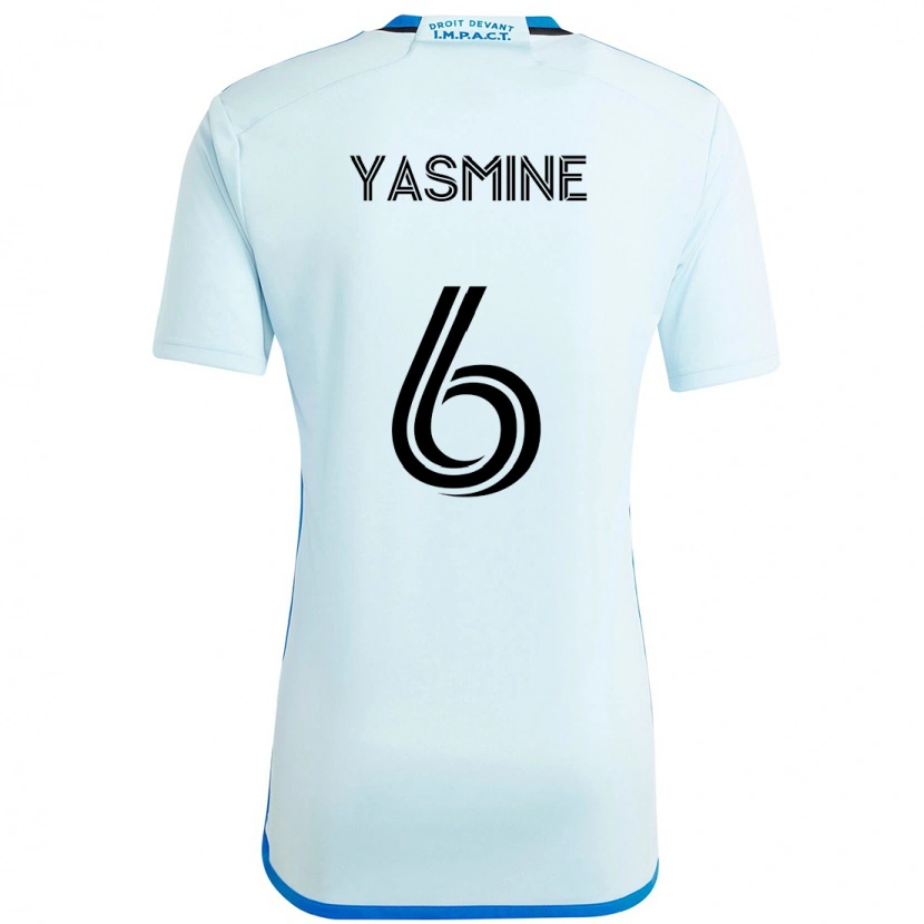 Danxen Męski Décombe Yasmine #6 Ciemnoniebieski Czarny Wyjazdowa Koszulka 2025/26 Koszulki Klubowe
