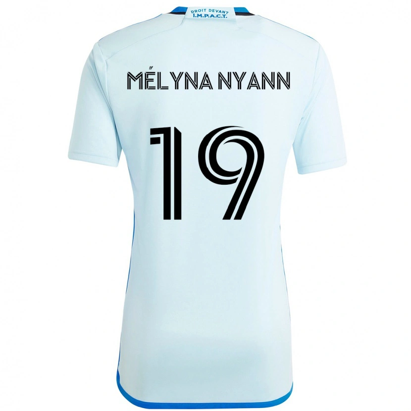 Danxen Męski Alexis Mélyna Nyann #19 Ciemnoniebieski Czarny Wyjazdowa Koszulka 2025/26 Koszulki Klubowe