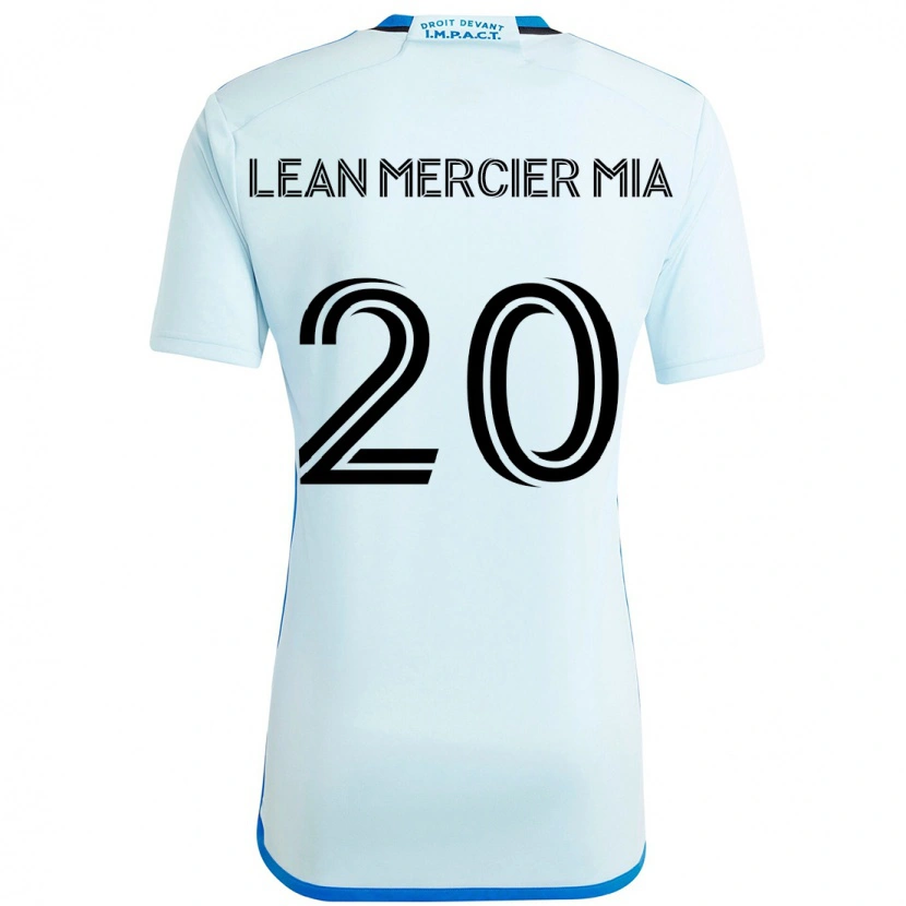 Danxen Męski Mc Lean Mercier Mia #20 Ciemnoniebieski Czarny Wyjazdowa Koszulka 2025/26 Koszulki Klubowe
