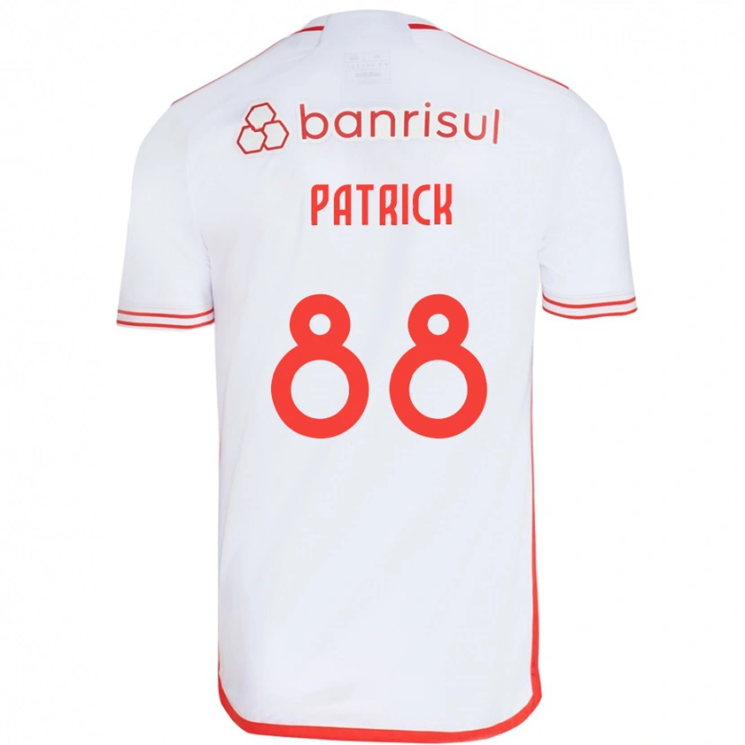 Danxen Męski Patrick #88 Czerwony Biały Wyjazdowa Koszulka 2025/26 Koszulki Klubowe