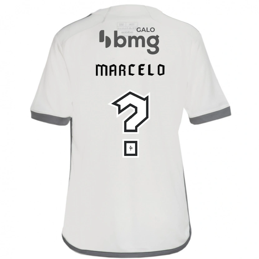 Danxen Męski Vitor Marcelo #0 Złamana Biel Wyjazdowa Koszulka 2025/26 Koszulki Klubowe