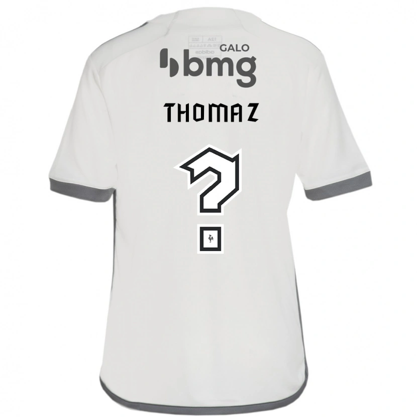 Danxen Męski Thomaz #0 Złamana Biel Wyjazdowa Koszulka 2025/26 Koszulki Klubowe