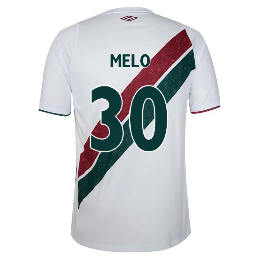 Danxen Męski Felipe Melo #30 Zielony Bordowy Biały Wyjazdowa Koszulka 2025/26 Koszulki Klubowe
