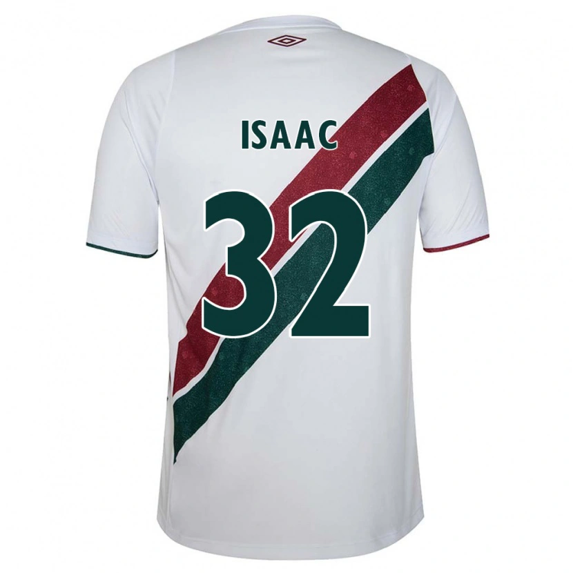 Danxen Męski Isaac #32 Zielony Bordowy Biały Wyjazdowa Koszulka 2025/26 Koszulki Klubowe