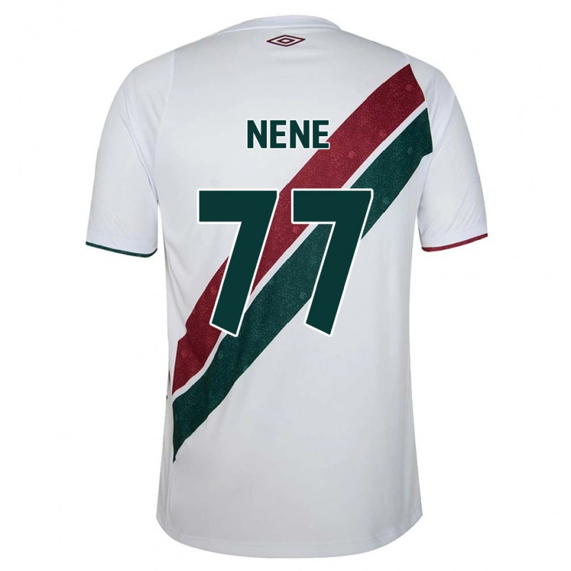 Danxen Męski Nene #77 Zielony Bordowy Biały Wyjazdowa Koszulka 2025/26 Koszulki Klubowe
