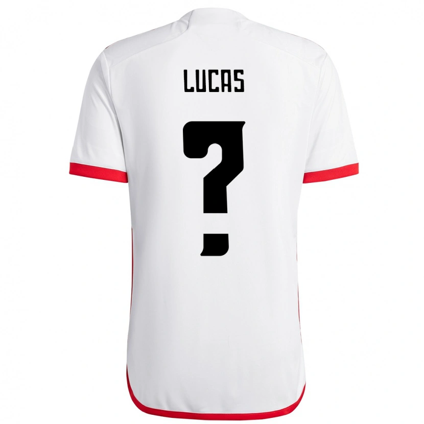 Danxen Męski Rayan Lucas #0 Czerwony Czarny Wyjazdowa Koszulka 2025/26 Koszulki Klubowe
