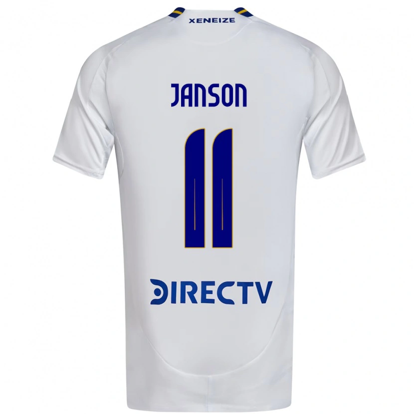 Danxen Męski Lucas Janson #11 Królewski Niebieski Żółty Wyjazdowa Koszulka 2025/26 Koszulki Klubowe