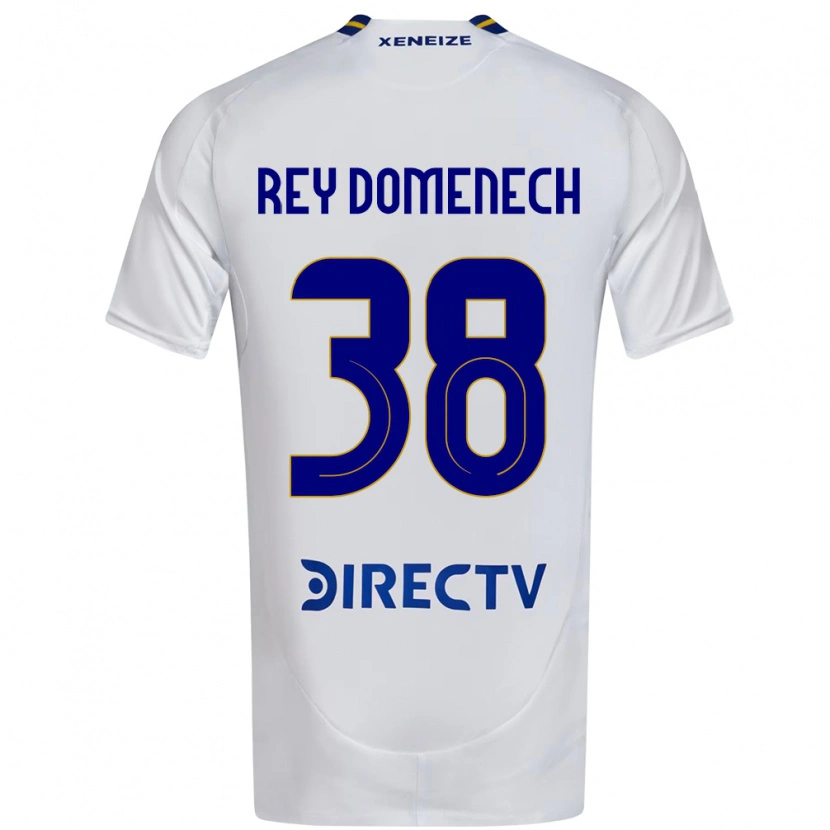 Danxen Męski Camilo Rey Domenech #38 Królewski Niebieski Żółty Wyjazdowa Koszulka 2025/26 Koszulki Klubowe