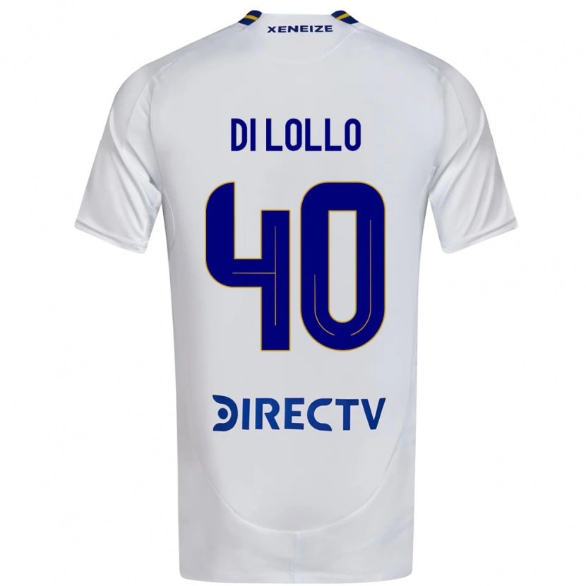 Danxen Męski Lautaro Di Lollo #40 Królewski Niebieski Żółty Wyjazdowa Koszulka 2025/26 Koszulki Klubowe