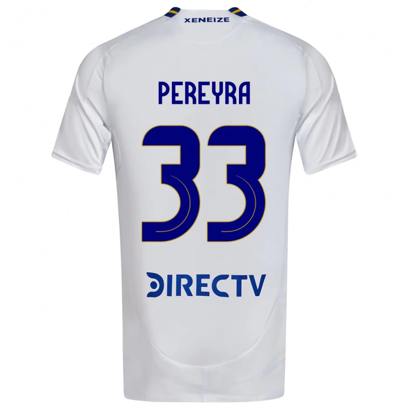 Danxen Męski Araceli Pereyra #33 Królewski Niebieski Żółty Wyjazdowa Koszulka 2025/26 Koszulki Klubowe