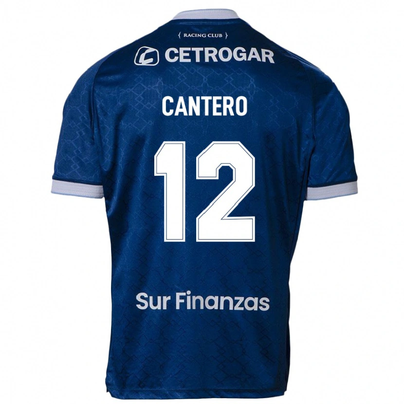 Danxen Męski Milton Cantero #12 Ciemnoniebieski Wyjazdowa Koszulka 2025/26 Koszulki Klubowe