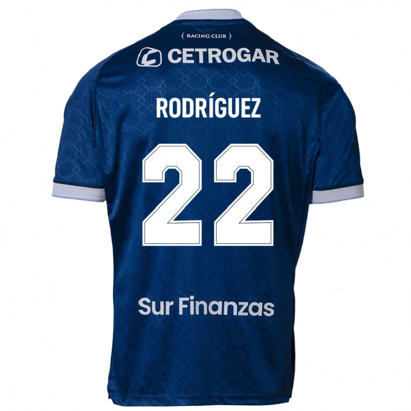 Danxen Męski Serena Rodríguez #22 Błękitny Wyjazdowa Koszulka 2025/26 Koszulki Klubowe