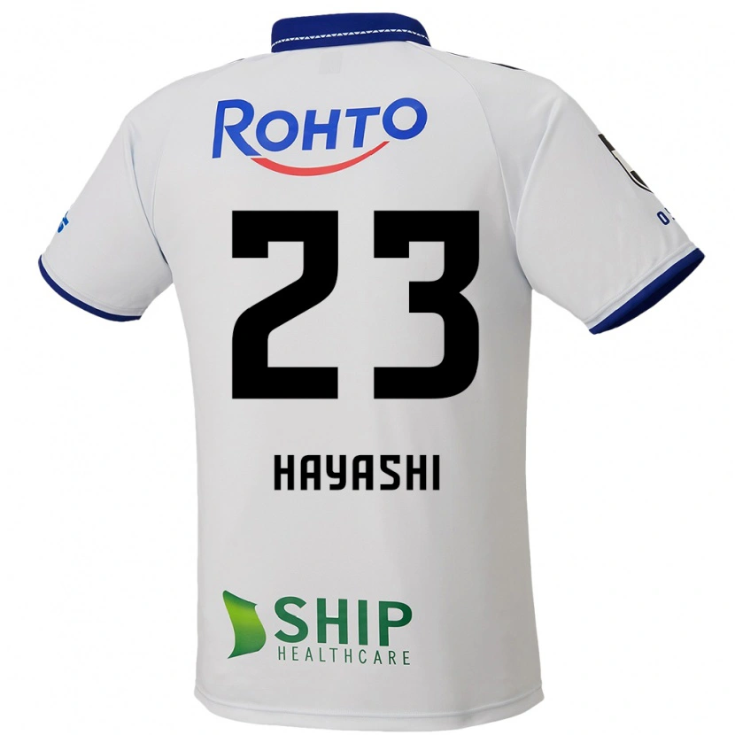 Danxen Męski Mizuki Hayashi #23 Niebieski Biały Czarny Wyjazdowa Koszulka 2025/26 Koszulki Klubowe