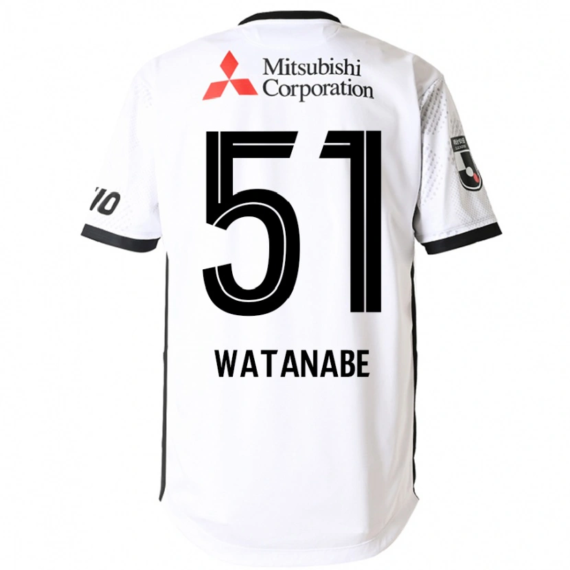 Danxen Męski Matthew Watanabe #51 Królewski Niebieski Biały Wyjazdowa Koszulka 2025/26 Koszulki Klubowe