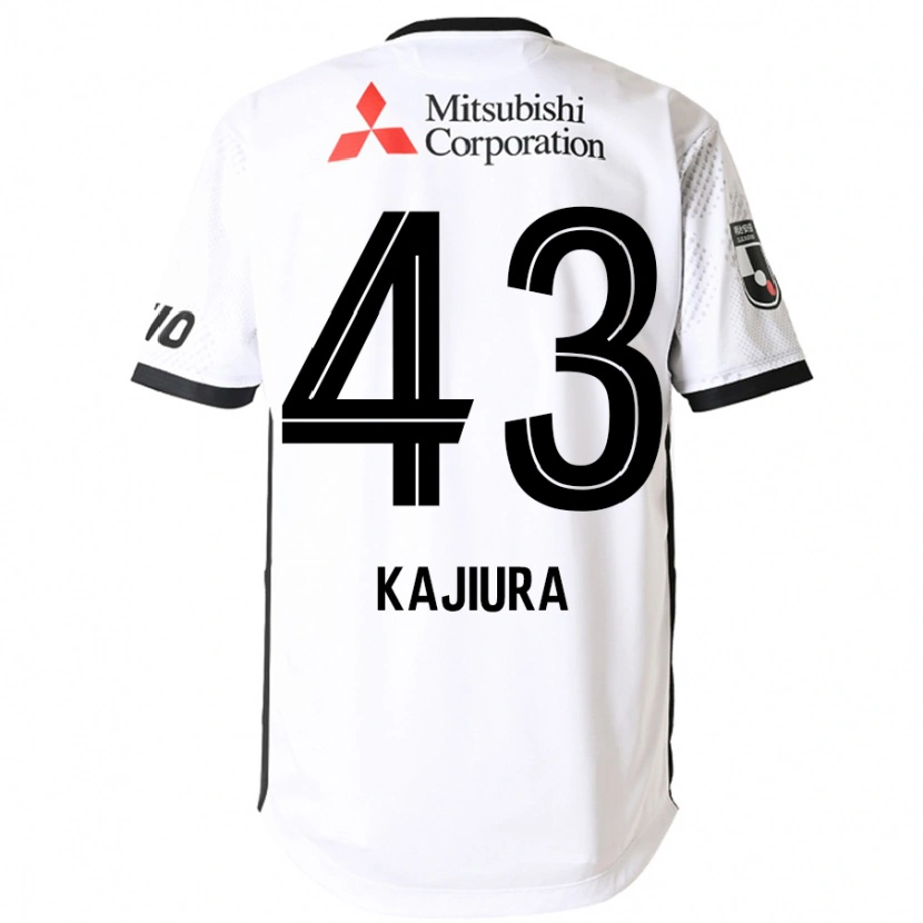 Danxen Męski Yuki Kajiura #43 Królewski Niebieski Biały Wyjazdowa Koszulka 2025/26 Koszulki Klubowe