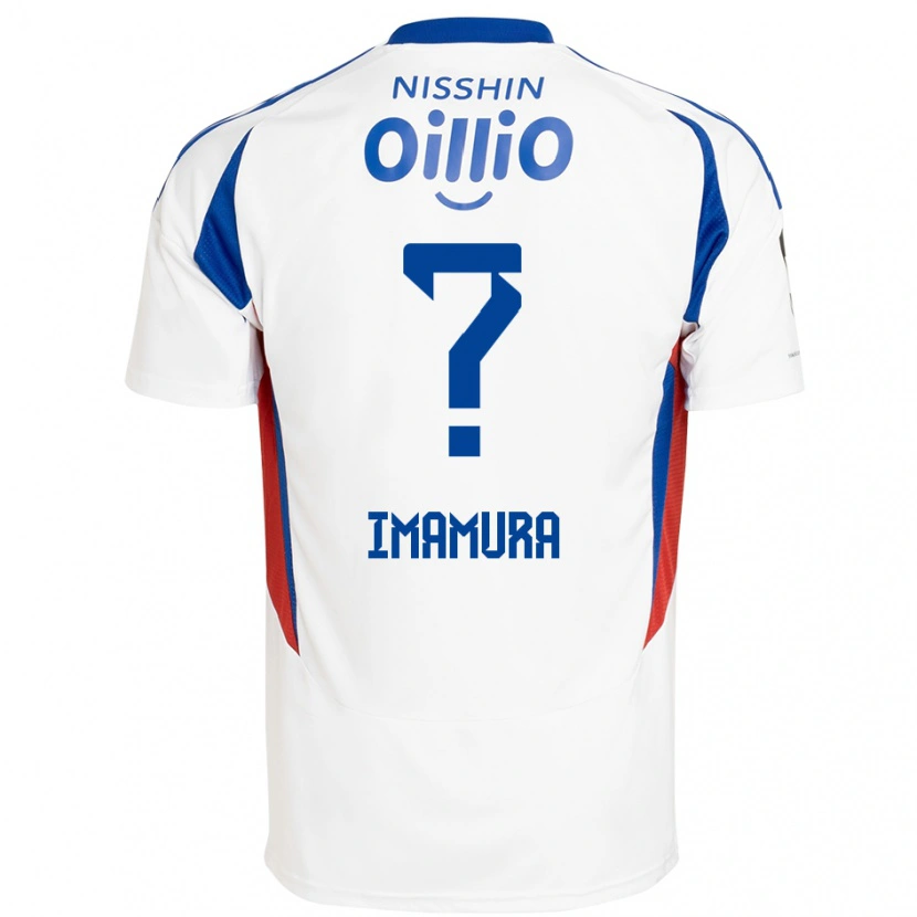 Danxen Męski Ryoya Imamura #0 Królewski Niebieski Biały Wyjazdowa Koszulka 2025/26 Koszulki Klubowe