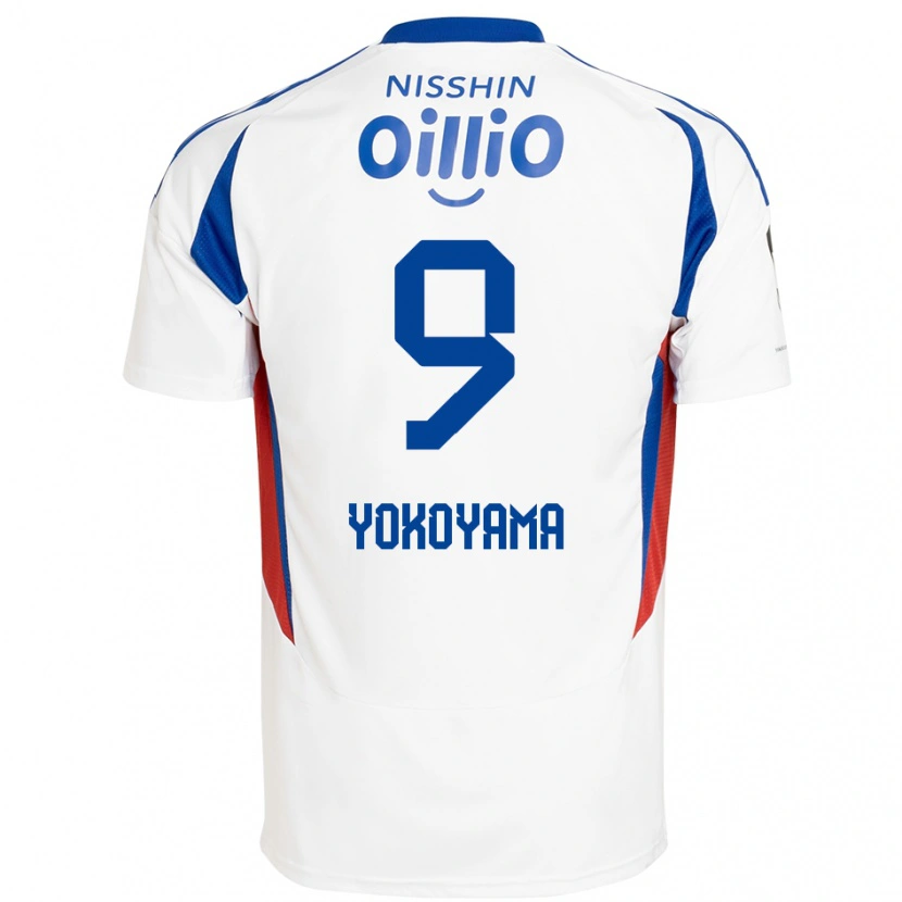 Danxen Męski Shunsuke Yokoyama #9 Królewski Niebieski Biały Wyjazdowa Koszulka 2025/26 Koszulki Klubowe