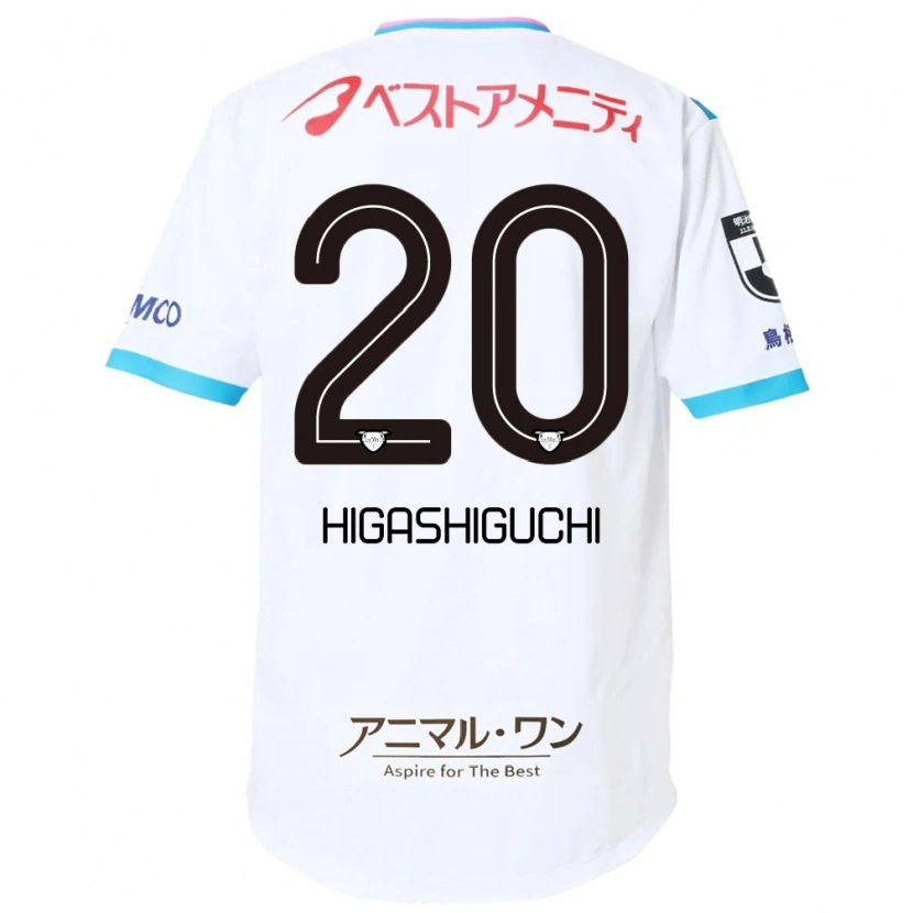 Danxen Męski Aitaro Higashiguchi #20 Niebieski Różowy Wyjazdowa Koszulka 2025/26 Koszulki Klubowe