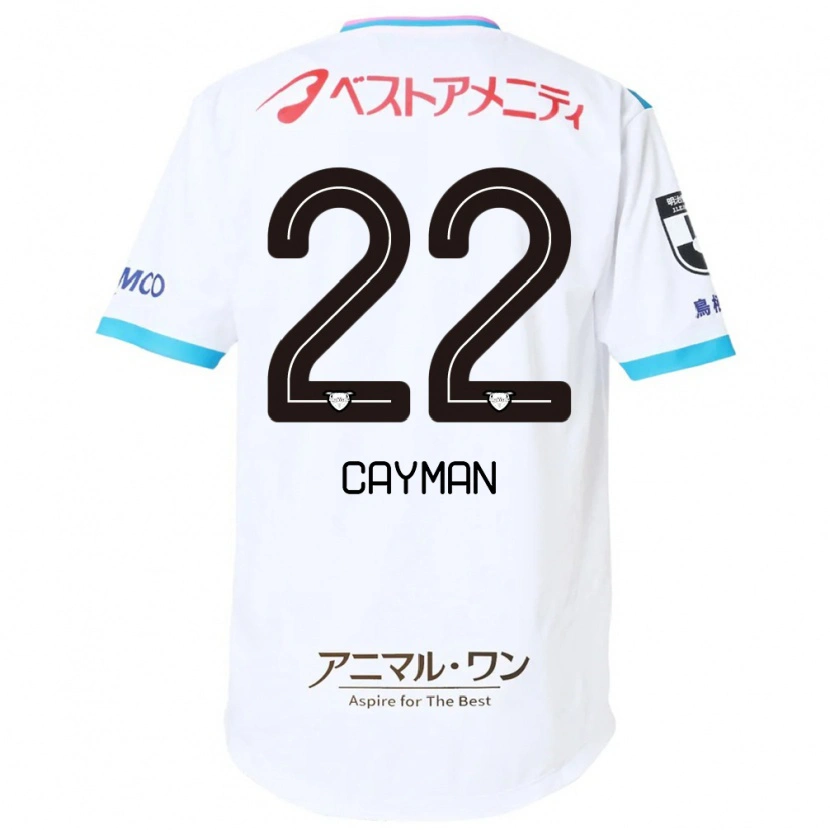 Danxen Męski Cayman Togashi #22 Niebieski Różowy Wyjazdowa Koszulka 2025/26 Koszulki Klubowe