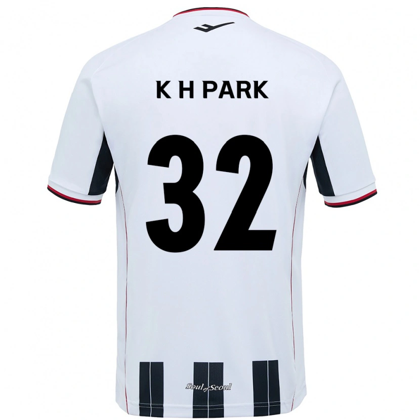 Danxen Męski Han-Kyul Park #32 Czarny Czerwony Wyjazdowa Koszulka 2025/26 Koszulki Klubowe