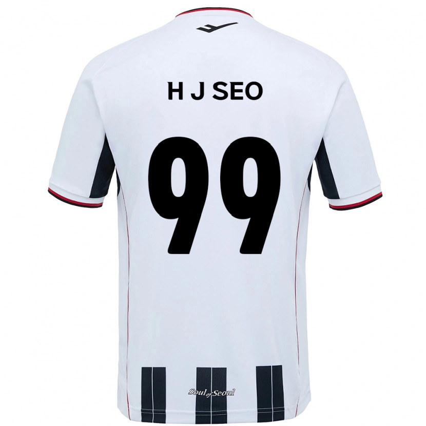 Danxen Męski Ju-Hwan Seo #99 Czarny Czerwony Wyjazdowa Koszulka 2025/26 Koszulki Klubowe